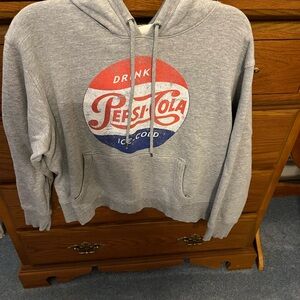 H& M label of graded hoods pepsi halfway hoodie